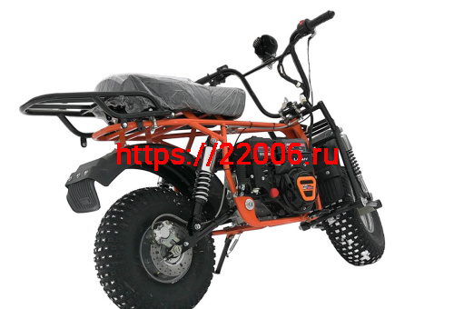 Мотоцикл СКАУТ САФАРИ ПЛЮС 3L-8Е+ BIGFOOT(ФАРА, ЭЛ.СТ.перед и зад подвес. KP230 -8+ л.с.,седло Альфа фото 9