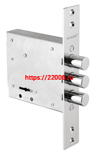 Замок Border (Бордер) врезной сувальдный ЗВ8-8 Г/15, 5 кл. /87310/