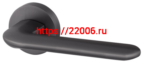 Ручка Armadillo (Армадилло) раздельная R.URB52.EXCALIBUR (EXCALIBUR URB4) BPVD-77 вороненый никель