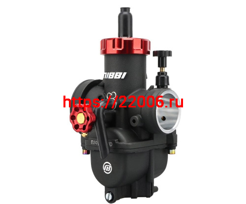 Карбюратор NIBBI Racing PE30 (YJ), реком.двиг. 200-250 см3 (вход/выход 29 и 49 мм) фото 2