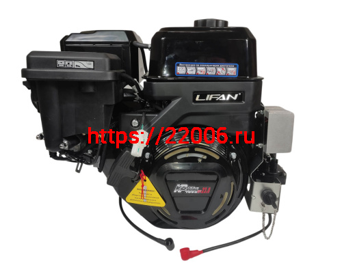 Двигатель LIFAN 23 л.с. KP460E EFI (ИНЖЕКТОР) с электростартером и катушкой освещения 12В 18А 216Вт