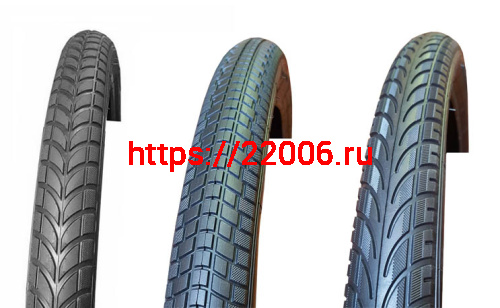 Велопокрышка 20" х 2.125 (54-406) Л-381, Л-382, Л-383 Кама, без камеры Петрошина (НАБОР)