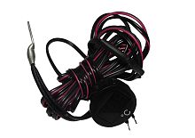 Индикатор ТЕМПЕРАТУРЫ ИТ5-03 (красное св.) герметичный под защелку Буран, Скутер, Мопед ( -55/+300)