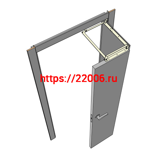 Складная Armadillo (Армадилло) система COMPACT 180.50.80 R INOX прав. фото 4