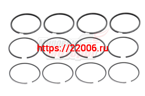 Кольца поршневые комплект d=82.4 ВАЗ-21083  (21083100010021)