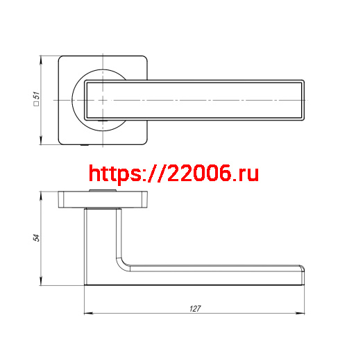 Ручка Ajax (Аякс) раздельная K.JK51.OPTIMA plus (OPTIMA plus JK) SN/WH-19 матовый никель/белый фото 2