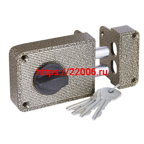 Замок Zenit (Зенит) накладной ЗН 1-3 бронза