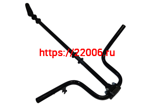 Руль Буран нового образца (регулируется) с колонкой в сб. (110300150+110300160)