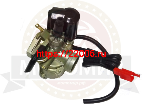 Карбюратор 2х такт. Honda Tact AF-05/09/16/24 (d17мм D28мм) фото 3