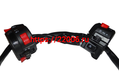 Переключатель скутер TRACER ADV, левый+правый  (Е92/Е93)