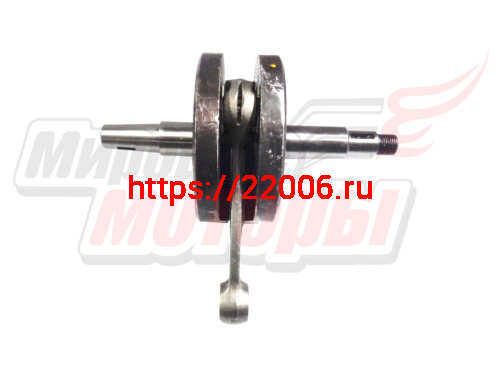 Коленвал Муравей старого образца (под шпонку) (свои меченые "Р") Россия