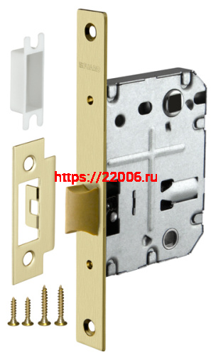 Защелка Fuaro (Фуаро) врезная PLASTP72-50 (P72-50) SG мат.золото