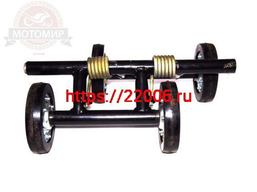 Тележка Буран в сборе правая Н.О (широкий каток) фото 2