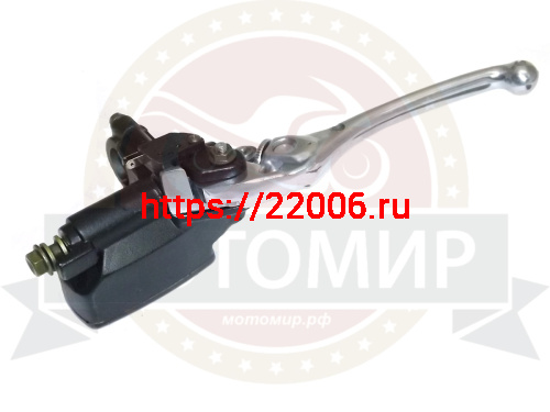 Рычаг тормоза с гидравликой CB400 правый в сборе, регулируемый