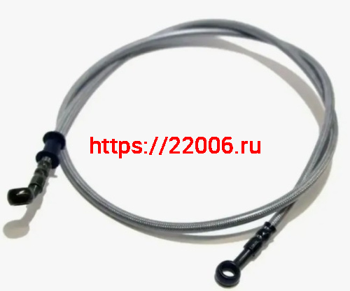 Шланг тормозной армированный передний L - 1200мм (с фитингами)