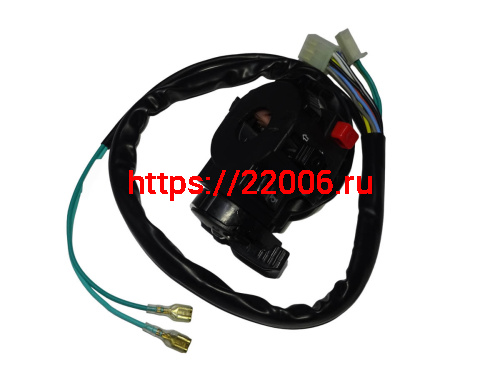 Переключатель ATV Termit City, Termit Tactic левый, в сборе