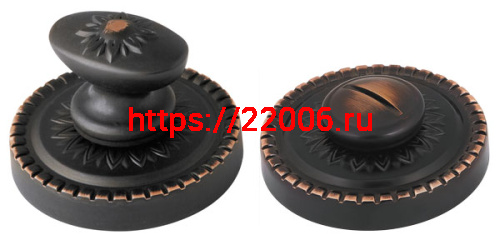 Ручка Armadillo (Армадилло) поворотная BK6.R.CL55 (BK6/CL) ABL-18 темная медь