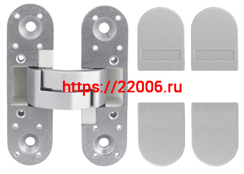 Петля Armadillo (Армадилло) скрытой установки без регулировки UNIVERSAL WA SC Матовый хром фото 4