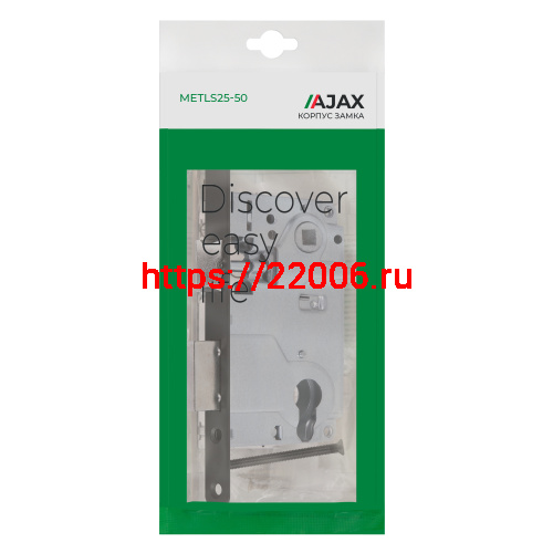 Корпус Ajax (Аякс) замка METLS25-50 SN мат.никель фото 2