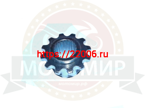 Звезда 12 зуб. эл.стартера 1Р39 (малая) фото 2