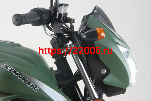 Мопед Alpha SA Max (Тюнинг) (багажник зад,диск.тормоз перед.,обтекат. фары,LED фара) ЧЕРНЫЙ фото 19