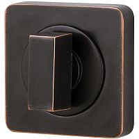 Ручка Armadillo (Армадилло) поворотная WC-BOLT BK6/SQ-21ABL-18 Темная медь