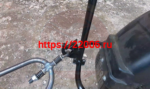 Прицепное устройство (кронштейн с крюком) для СКАУТ 3