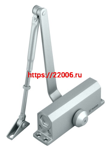 Доводчик Fuaro (Фуаро) дверной DC20-5 (DC-205) AL до 120 кг (алюминий)