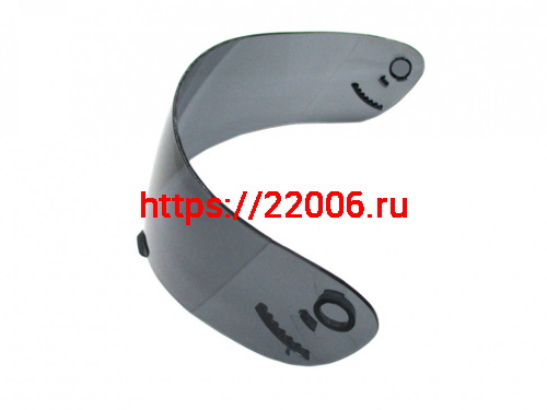 Стекло для мотошлема TS-42 серое (серебро)