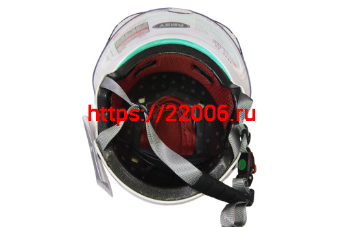 Шлем открытый YM-351_7 "YAMAPA", белый, черный, размер L, летний (NEW) (12 шт. в упак.) фото 2