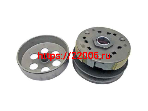 Сцепление в сборе Yamaha Aprio 4 JP со шкивом и колоколом SEE