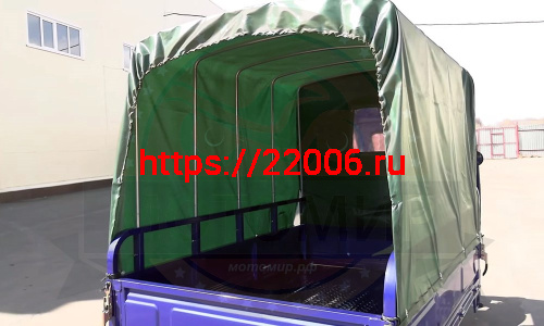 Трицикл грузовой AGIAX 5 (АЯКС) 250 куб.см, ВОДЯН.ОХЛ, кузов 2м. + КАБИНА + ТЕНТ КУЗОВА + ДУГИ фото 3