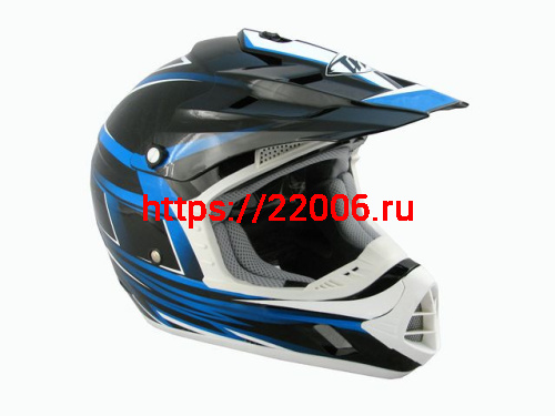 Мотошлем THH TX-12 №17 black/blue (S)