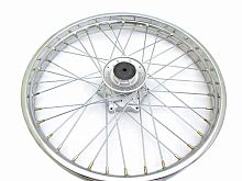 Диск колеса передний стальной на спицах 1.85 - 21" обод хром, дисковый тормоз TTR250Rb