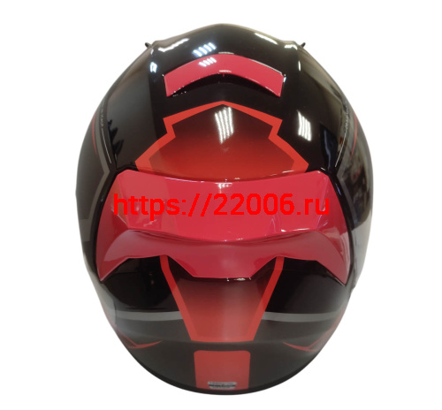 Шлем интеграл COBRA EC H128, серый/оранж, серый/син, черн/крас, черн/лайм, черн/оранж, размер XL фото 4