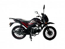 Мопед Alpha SA Max OFFROAD (Тюнинг) (багажник зад, литые диски, обтекатель, LED фара) КРАСНЫЙ