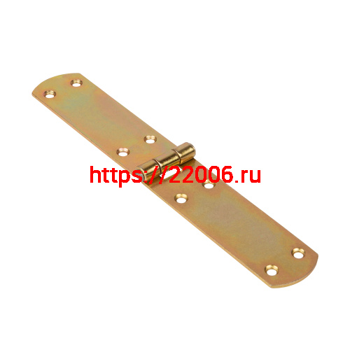 Петля Ajax (Аякс) французская LM/IN250x40x2FR YZN желтый цинк фото 4