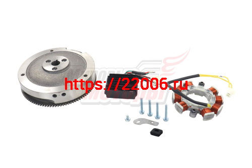 Комплект электрооб. 182FD,188FD,190FD 11A 132Вт (для ЭЛЕКТРО стартера, с венцом),(ОРИГИНАЛ, "LIFAN")