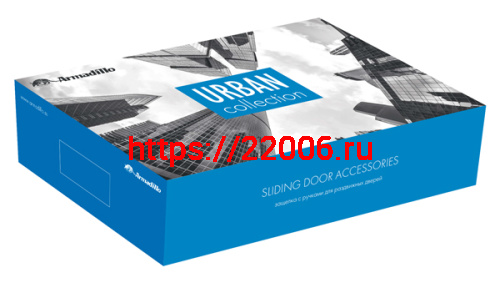 Ручка Armadillo (Армадилло) для раздвижных дверей SH.URB153.010 (SH010 URB) OB-13 античная бронза фото 3