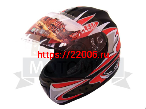 Шлем интеграл "Safelead" HF-160 "Анти Крыло" MATT BLACK CI размер XL фото 3