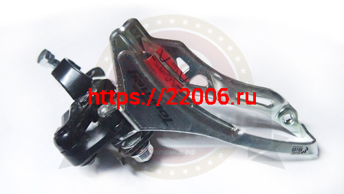 Переключатель  передач передний Shimano Tourney, FD-TY300 верх.тяга, хомут 28,6, 66-69, 42T AFDTY300