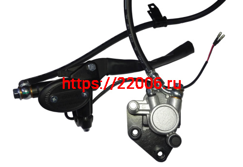 Гидравлика передняя в сборе электро скутер М6 (L6070001294)