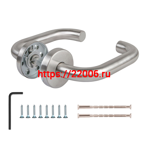 Ручка Fuaro (Фуаро) раздельная R.DSS201-0203/19 (9х125 мм) INOX 201 фото 3