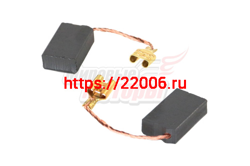 Щетки (№572) Интерскол (6,3х12,5х20) ЭП ПЦ-400УШМ-230МА Поводок,клемма-мама большая