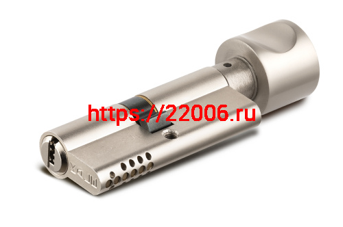 Цилиндровый механизм Kale kilit (Кале килит) с вертушкой 164 OBS SCE/90 (40+10+40) mm никель 5 кл. new фото 3