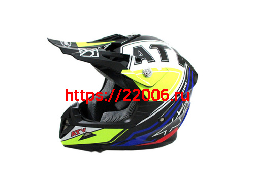 Мотошлем YM-211 KIDS белый (XL)