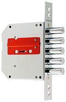 Замок Border (Бордер) врезной сувальдный ЗВ8-6 ЛК5/15 (лев.), 5 кл. /272224/