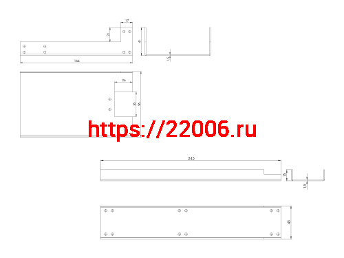 Удлинитель Armadillo (Армадилло) для пенала SLD.Comfort-PENAL extension 100 фото 3