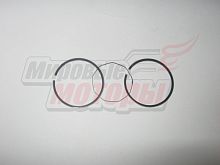 Зеркала (043) пласт. (плоские прямоугольные) d=8 (в уп. 50 пар)