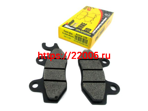 Колодки тормозные дискового тормоза, правое ухо TMMP